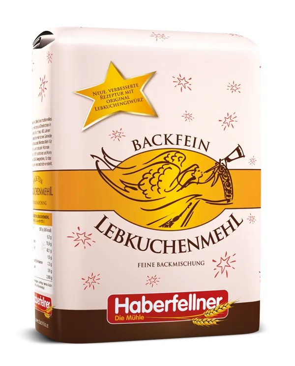 Packung Backfein Lebkuchenmehl Backmischung