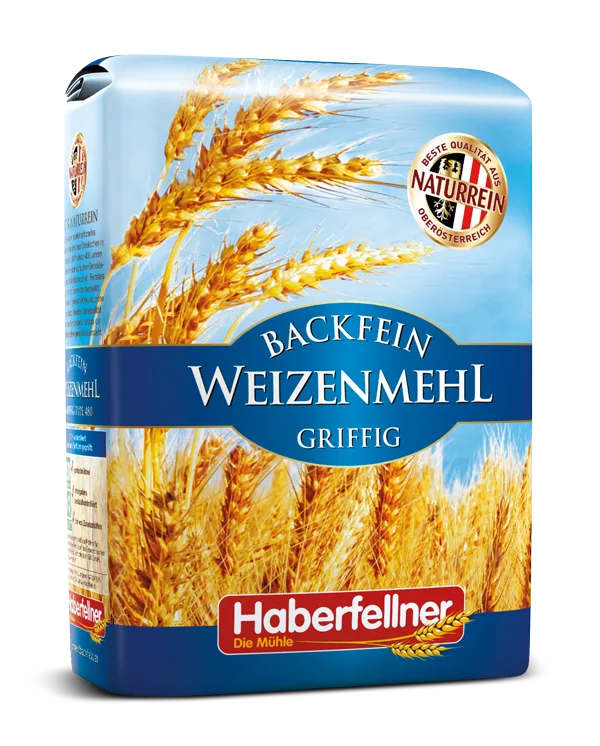 Packung Backfein Weizenmehl Griffig Type 480