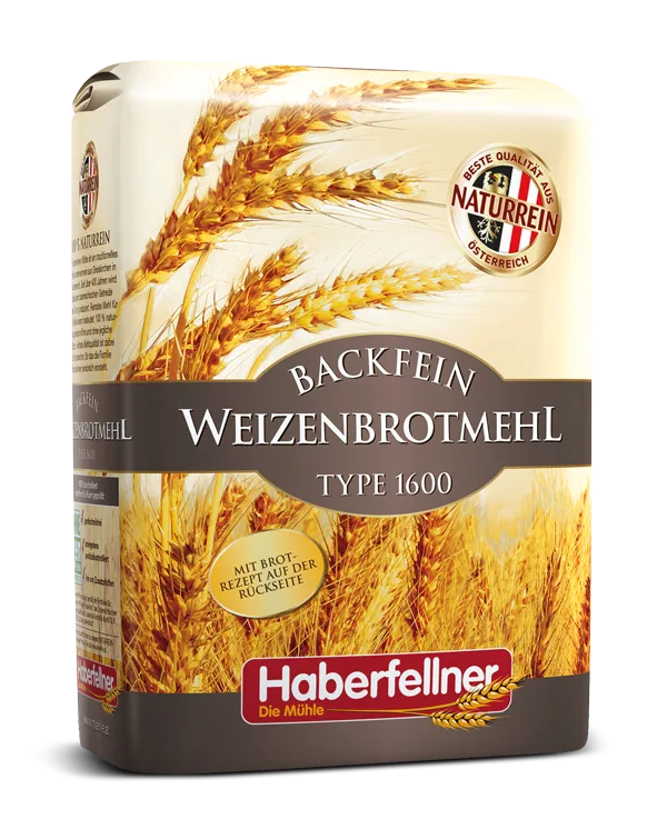 Packung Backfein Weizenbrotmehl Type 1600