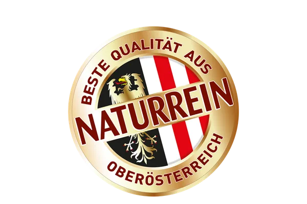 Siegel Naturrein Oberösterreich, Beste Qualität aus Oberösterreich